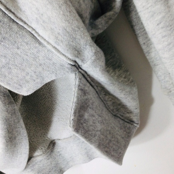 Allen Allen large hoody grey top sweatshirt - Picture 9 of 11